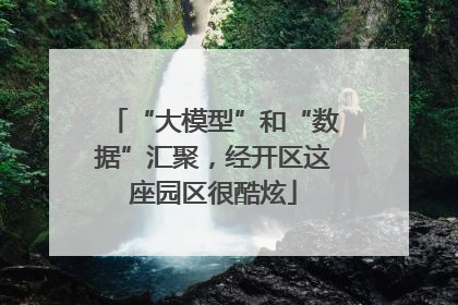 “大模型”和“数据”汇聚，经开区这座园区很酷炫
