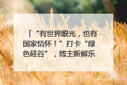 “有世界眼光，也有国家情怀！”打卡“绿色硅谷”，博主新解乐山｜网络名人四川行