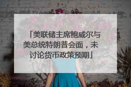 美联储主席鲍威尔与美总统特朗普会面，未讨论货币政策预期