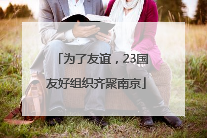 为了友谊，23国友好组织齐聚南京