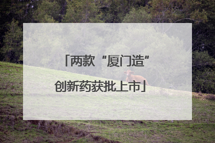 两款“厦门造”创新药获批上市