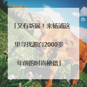 又有新展！来杨浦这里寻找源自2000多年前的时尚秘籍