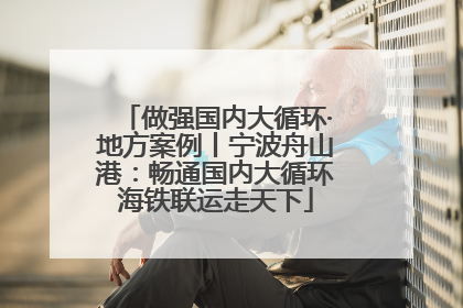做强国内大循环·地方案例丨宁波舟山港：畅通国内大循环海铁联运走天下