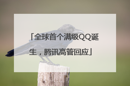 全球首个满级QQ诞生，腾讯高管回应