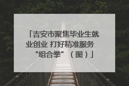 吉安市聚焦毕业生就业创业 打好精准服务“组合拳”（图）