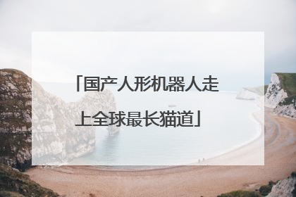 国产人形机器人走上全球最长猫道