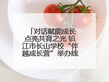 对话赋能成长 点亮共育之光 镇江市长山学校“伴越成长营”举办线下活动