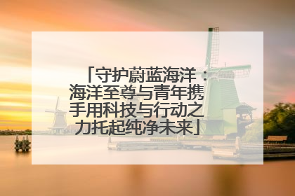 守护蔚蓝海洋：海洋至尊与青年携手用科技与行动之力托起纯净未来