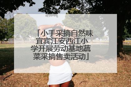 小手采摘自然味 宜宾江安西江小学开展劳动基地蔬菜采摘售卖活动
