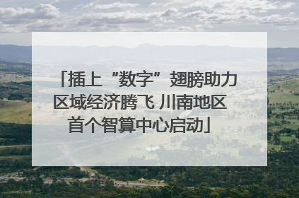 插上“数字”翅膀助力区域经济腾飞 川南地区首个智算中心启动