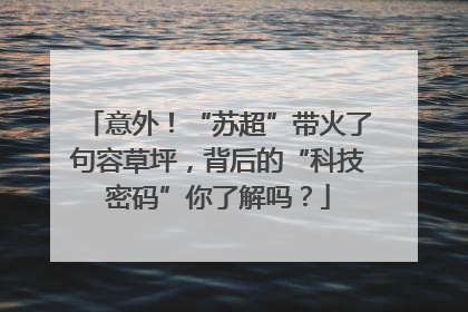 意外！“苏超”带火了句容草坪，背后的“科技密码”你了解吗？