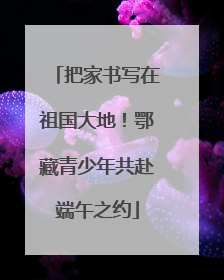 把家书写在祖国大地！鄂藏青少年共赴端午之约