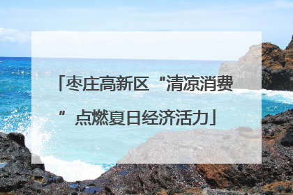 枣庄高新区“清凉消费”点燃夏日经济活力