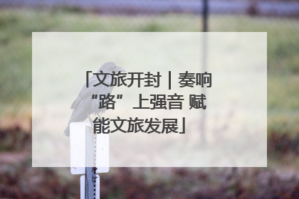 文旅开封｜奏响“路”上强音 赋能文旅发展