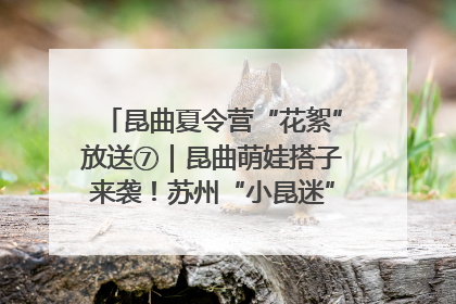 昆曲夏令营“花絮”放送⑦｜昆曲萌娃搭子来袭！苏州“小昆迷”姐弟期待同台演绎“姑苏水磨调”