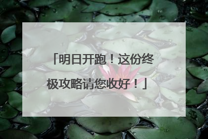 明日开跑！这份终极攻略请您收好！