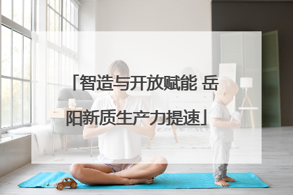 智造与开放赋能 岳阳新质生产力提速