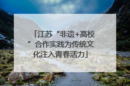 江苏“非遗+高校”合作实践为传统文化注入青春活力