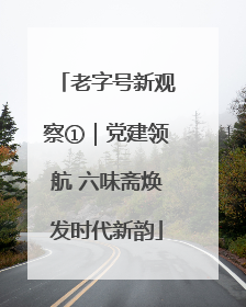 老字号新观察①｜党建领航 六味斋焕发时代新韵