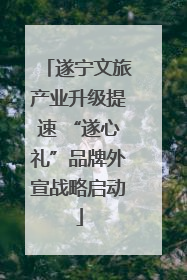 遂宁文旅产业升级提速 “遂心礼”品牌外宣战略启动