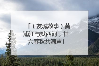 （友城故事）黄浦江与默西河，廿六春秋共潮声