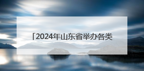 2024年山东省举办各类赛事活动8万余场 体育消费已经超过2000亿元
