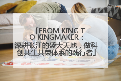 FROM KING TO KINGMAKER:深耕张江的盛大天地,做科创共生共荣体系的践行者